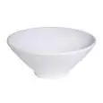 Coppa Conica White in Melamina - MEDRI Linea MELAMINA - Codice LJB008 - Diametro 20 cm - Altezza 8 - Imballo confezione da n. 12 Unità