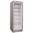 ARMADIO FRIGORIFERO IN ACCIAIO INOX AISI 430 E ABS - STATICO - ECO - Mod. G-EF400GSS - N. 1 PORTA VETRO - CAPACITA' LT 350 - TEMPERATURA -18º/-22ºC - Dim. cm L 60 x P 58,5 x h 185,5 - Norma CE