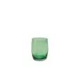 Bicchiere Verde in Pasta di Vetro - MEDRI Linea SLEEK - Codice G6292-GR - Capacità 40 cl 14  1/4 z - Diametro 80 mm - Altezza mm 110 - Imballo confezione da n. 6 Unità