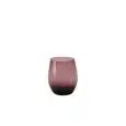 Bicchiere Purple in Pasta di Vetro - MEDRI Linea SLEEK - Codice YZ01 - Capacità 60 cl 20 z - Diametro 80 mm - Altezza mm 120 - Imballo confezione da n. 6 Unità