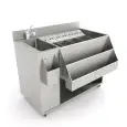 MODULO PREPARAZIONE COCKTAIL - CON VASCA - MOD. 130101 - Dim. Cm L 108 x P 56 x h 83,5 - Peso Kg. 67 - Volume: 0,6