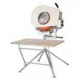PRALINATRICE - MOD. MAXI 7 KG - CAPACITA' DI CARICO kg 7 - SCARICAMENTO PRODOTTO CON RIBALTAMENTO ASSISTITO - ALIMENTAZIONE V 220/50Hz MONOFASE - POTENZA W 180 - RISCALDAMENTO MEDIANTE BRUCIATORE A GAS - DIM. Cm L 110 X P 100 X h 155