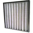Filtro a panno pieghettato G4 - Massima superficie filtrante con ingombro ridotto - Telaio metallico