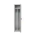 Armadio spogliatoio ZINCOPLASTIFICATO - N.1 POSTO - n.1 anta a battente - Dim cm L45 x P40 x h180