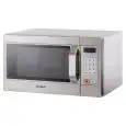 FORNO A MICROONDE INOX - MOD. CM1089A - COMANDI DIGITALI PROGRAMMABILI - STRUTTURA E CAMERA IN ACCIAIO INOX - CAPACITA' CAMERA DI COTTURA Lt. 26 - POTENZA RESA W 1100 - ALIMENTAZIONE MONOFASE 230V - DIMENSIONI cm. L 51,7 x P 41,2 x 29,7 h