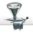 DOSATRICE E RIEMPITRICE MANUALE - Mod DOSIEMME - Stantuffo in acciaio inox - Capacità tramoggia lt. 7 - Dose da 1 a 60 grammi - Dimensioni cm L 37 X P 38 X H 52 - Norma CE