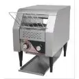 TOSTIERA A NASTRO - Mod. CV 1 - Produzione oraria: n. toast 150 ÷ 180 - Velocità regolabile - Potenza kW 1,3 - Alimentazione monofase - Dimensioni cm L 29 x P 43 x 43h - Norma CE