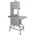 SEGAOSSI A NASTRO mod.SO2080I - ACCIAIO INOX - Potenza hp 1,5 - 1100W   230/400V  trifase  - Sviluppo lama mm 2080x20 - Altezza utile di taglio  mm 270 x 525 di larghezza - Norma CE