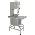 SEGAOSSI A NASTRO mod.SM2460I - ACCIAIO INOX - MONOFASE - Potenza hp 2 - 1500W   230V  monofase  - Sviluppo lama mm 2460x20 - Altezza utile di taglio  mm 310 x 630 di larghezza - Norma CE