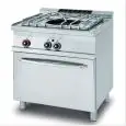 Paellero a gas 1 fuoco con forno a gas Allforfood PAF/78G linea ELLE