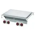 PIANO DI COTTURA ELETTRICO TUTTAPIASTRA DA INCASSO - MOD. TPD-68ET - N. 4 zone di cottura - Alimentazione trifase 400V/3 - Potenza 10 kW - Dimensioni: cm. L 80 x P 60 x H 24 - Norma CE