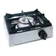 PIANO DI COTTURA 1 FUOCO A GAS - MOD. BIG7001F - FIAMMA PILOTA - 1 BRUCIATORE A GAS (a scelta si possono comporre diverse combinazioni) - Potenza kW 3, 4,5 o 6,5 in base alla composizione - DIMENSIONI cm L 35 x P 35 x 17 h