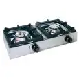 PIANO DI COTTURA 2 FUOCHI A GAS - MOD. BIG7002L - FIAMMA PILOTA - 2 BRUCIATORI A GAS (a scelta si possono comporre diverse combinazioni) - Potenza kW 3, 4,5 o 6,5 in base alla composizione - DIMENSIONI cm L 66 x P 35 x 17 h
