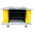 CARRELLO MULTIUSO IN PLASTICA - MOD. CA1520 - Dim. cm L 150 x P 54 x h 99