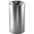 GETTACARTE AUTOESTINGUENTE IN ACCIAIO INOX SATINATO - MOD. AV4620 - Capacità lt. 50 - Dim. cm ø 31 x h 59