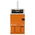 PRESSA IN BALLA VERTICALE MONOCAMERA - MOD. ORWAK 3110 - COMPATTA IN BALLA CARTONI, NYLON, STRACCI, SACCHI - FORZA DI PRESSATURA 4 TON - DISPOSITIVO AUTOSTART - DIMENSIONE BALLA cm L 70 x P 50 x 60H - ALIMENTAZIONE 230V MONOFASE - POTENZA Kw 1,1 - DIMENSI