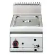 BAGNOMARIA TOP A GAS - MOD. BM/4G - N. 1 vasca x  GN 1/1  H15 - Dimensioni: cm L 40 x P 65 x H 29 - Norma CE