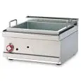 BRASIERA TOP A GAS - MOD. BRT/66G - Vasca Lt 20 - Dimensioni cm L 60 x P 60 x H 28 - Norma CE