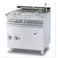 BRASIERA A GAS RIBALTABILE AUTOMATICA - MOD. BRM50/78GF/I - Vasca Lt 50 - Dimensioni cm L 80 x P 70,5 x H 90 - Norma CE