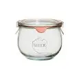 Vaso Con Coperchio - WECK - Codice 744 - Capacità 50 cl - Diametro 11 cm - Altezza cm 9 - Imballo confezione da n. 6 Unità