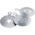 Set 3 Sagome Decora Cappuccino  in Acciaio - WESTMARK - Codice 62862260 - Imballo confezione da n. 1 Unità