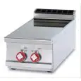 Piano cottura elettrico 2 piastre in vetroceramica Allforfood PCCT/94ET linea ELLE