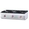 Piano cottura a gas 3 fuochi Allforfood PC3T/612G linea ELLE