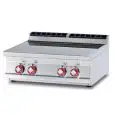 Piano cottura elettrico 4 piastre in vetroceramica Allforfood PCCT/78ET linea ELLE