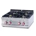 Piano cottura a gas 4 fuochi Allforfood PCT/98G linea ELLE