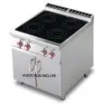 Cucina elettrica 4 piastre in vetroceramica Allforfood PCC/98ET linea ELLE