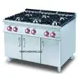 Cucina a gas 6 fuochi Allforfood PC/912G linea ELLE