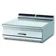 ELEMENTO NEUTRO PER CUCINA DA BANCO - MOD. PLT/98 - N. 1 cassetto cm  per GN 1/1 - Dimensioni cm L 80 x P 90 x H 28 - Norma CE