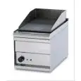 Fry Top elettrico professionale da banco piastra liscia in acciaio Allforfood FTL/1ET linea ELLE