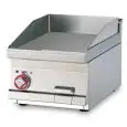 Fry Top elettrico professionale da banco piastra liscia cromata superchrome Allforfood FTLT/74ETS linea ELLE