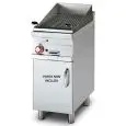 GRIGLIA A PIETRA LAVICA A GAS - MOD. CW/74G - Griglia in acciaio inox - Vano a giorno - Dimensioni: cm L 40 x P 70,5 x H 90 - Norma CE