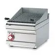 GRIGLIA TOP ELETTRICA  - MOD. CWT/74ET - Griglia in acciaio inox - Trifase - Dimensioni: cm L 40 x P 70,5 x H 28 - Norma CE