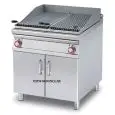 GRIGLIA ELETTRICA - MOD. CW/98ET - N. 2 griglie in acciaio inox - N. 2 zone cottura - Vano a giorno - Trifase - Dimensioni: cm L 80 x P 90 x H 90 - Norma CE