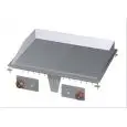 FRY TOP ELETTRICO 1/2 PIASTRA LISCIA 1/2 PIASTRA RIGATA DA INCASSO - MOD. FTLRD-68ET - N. 2 zone di cottura - Alimentazione trifase 400V/3N 230V/3 - Potenza kW 9 - Dimensioni: cm. L 80 x P 60 x H 22 - Norma CE