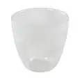 Bicchiere Bombato Bianco - MEDRI Linea ATLAS - Codice 16859 - Capacità 25 cl  - Diametro 85 mm - Altezza mm 100 - Imballo confezione da n. 6 Unità