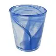 Bicchiere Conico Blu Egeo - MEDRI Linea ATLAS - Codice 16994 - Capacità 25 cl - Diametro 85 mm - Altezza 100 - Imballo confezione da n. 6 Unità