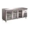 Tavolo refrigerato in acciaio inox Forcar G-GN3100TNG
