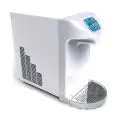 IMPIANTO SOPRABANCO PER ACQUA FRESCA, NATURALE E FRIZZANTE - MOD. SPRING - ACQUA FILTRATA E PURIFICATA - A 3 PULSANTI - CAPACITA' DI RAFFREDDAMENTO 20 lt/h - DIMENSIONI cm L 25 x P 55 x 39 H - NORMA CE