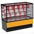 VETRINA CALDA - MOD EVOK HOT - CALDO VENTILATO - TEMPERATURA °C +65 - PROFONDITA' PIANO ESPOSITIVO: 66 CM