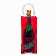 Borsa Porta Bottiglia Rosso in Pvc - MEDRI Linea ICE BAG - Codice ICB-902 RED - Imballo confezione da n. 1 Unità