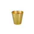 Secchiello Portabottiglie Gold in alluminio - MEDRI Linea SAINT TROPEZ - Codice TB-AL-02-LG - Diametro 20 cm - Altezza 205 - Imballo confezione da n. 1 Unità