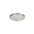 Vassoio Tondo Silver in alluminio - MEDRI Linea SAINT TROPEZ - Codice TB-AL-07-SR-SMALL - Diametro 25 cm - Imballo confezione da n. 1 Unità