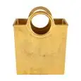 Borsa Portabottiglie Gold in alluminio - MEDRI Linea SAINT TROPEZ - Codice TBHL-555ALGB - Dimensioni cm 21x14 - Altezza  255 - Imballo confezione da n. 1 Unità