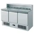 Saladette e banco pizza refrigerato in acciaio inox Amitek AK943P