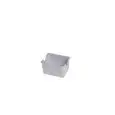 C/12 Portabustine Bianco in Plastica - MEDRI - Codice SPH-WH - Dimensioni cm 8.5x6.5 - Altezza cm 5 - Imballo confezione da n. 1 Unità