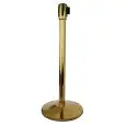 Colonna Con Nastro Oro in Inox - MEDRI - Codice CCS-36GD - Altezza cm 90 - Imballo confezione da n. 1 Unità